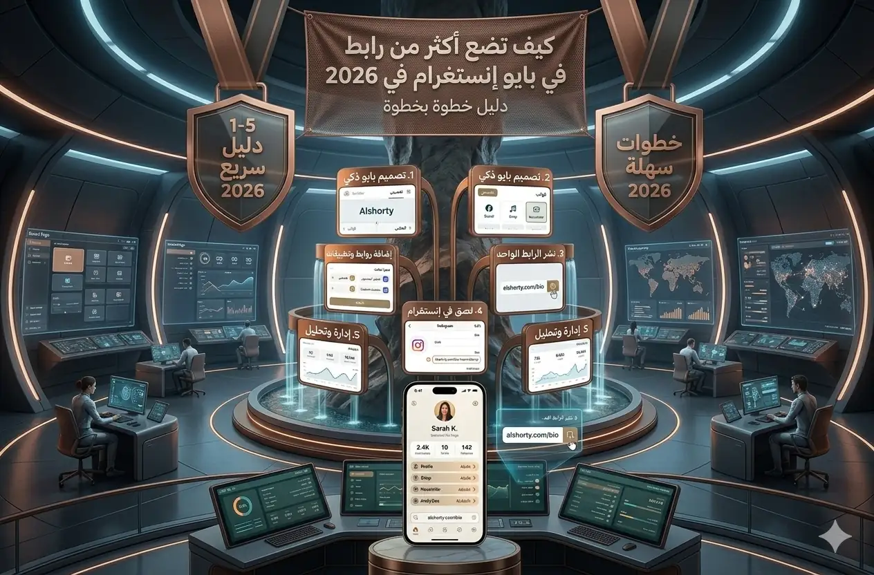 كيف تضع أكثر من رابط في بايو إنستغرام في 2026 (دليل خطوة بخطوة)
