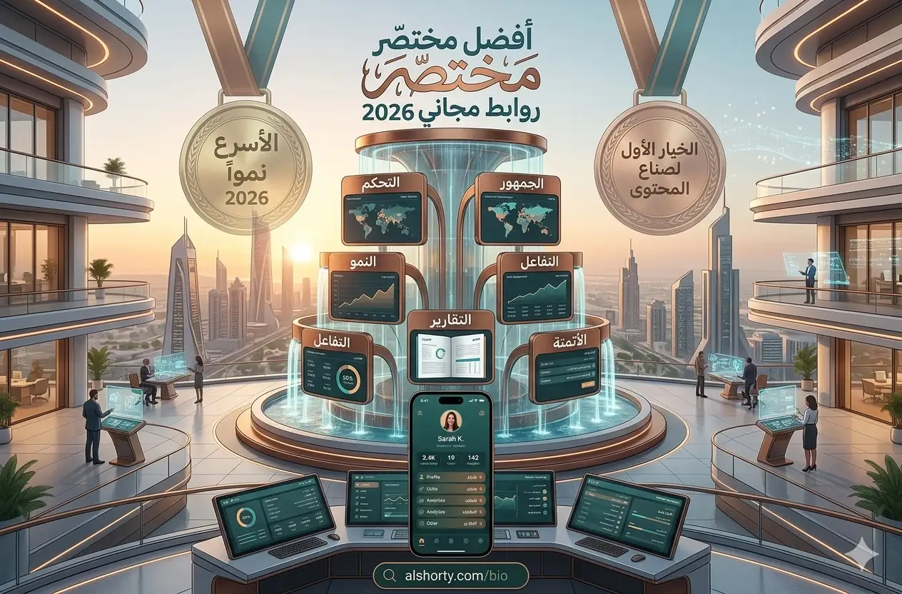 أفضل مختصر روابط مجاني في 2026 — مقارنة شاملة