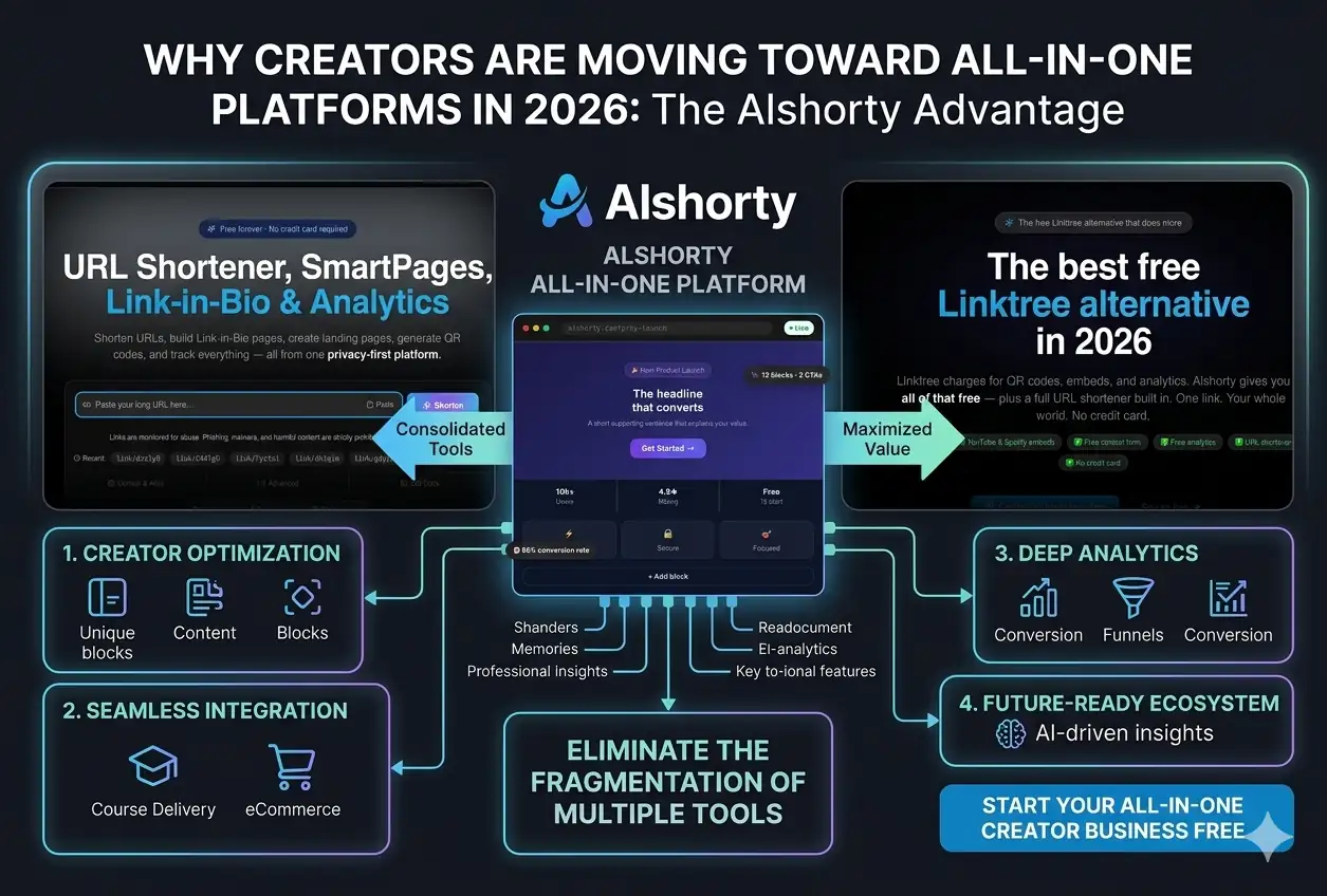 Why Creators Are Moving Toward All-in-One Platforms in 2026