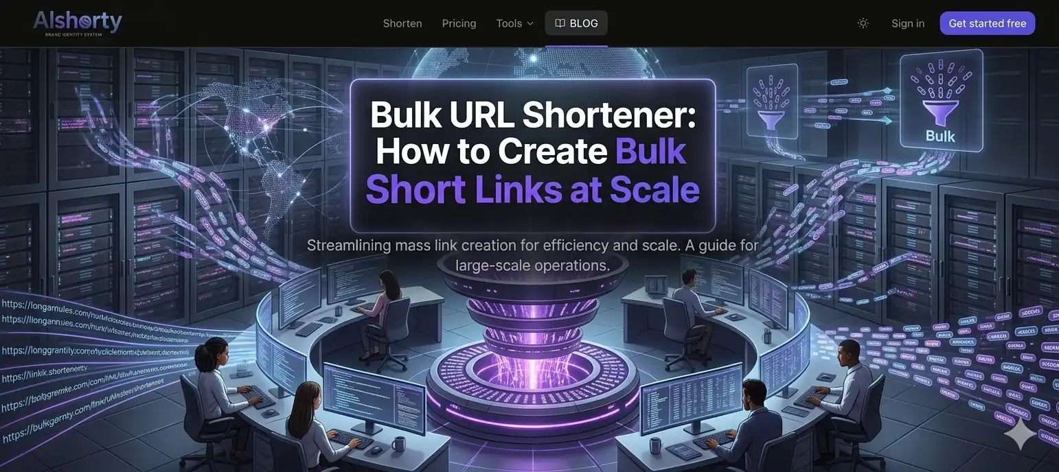 Bulk URL Shortener: How to Create Bulk Short Links at Scale