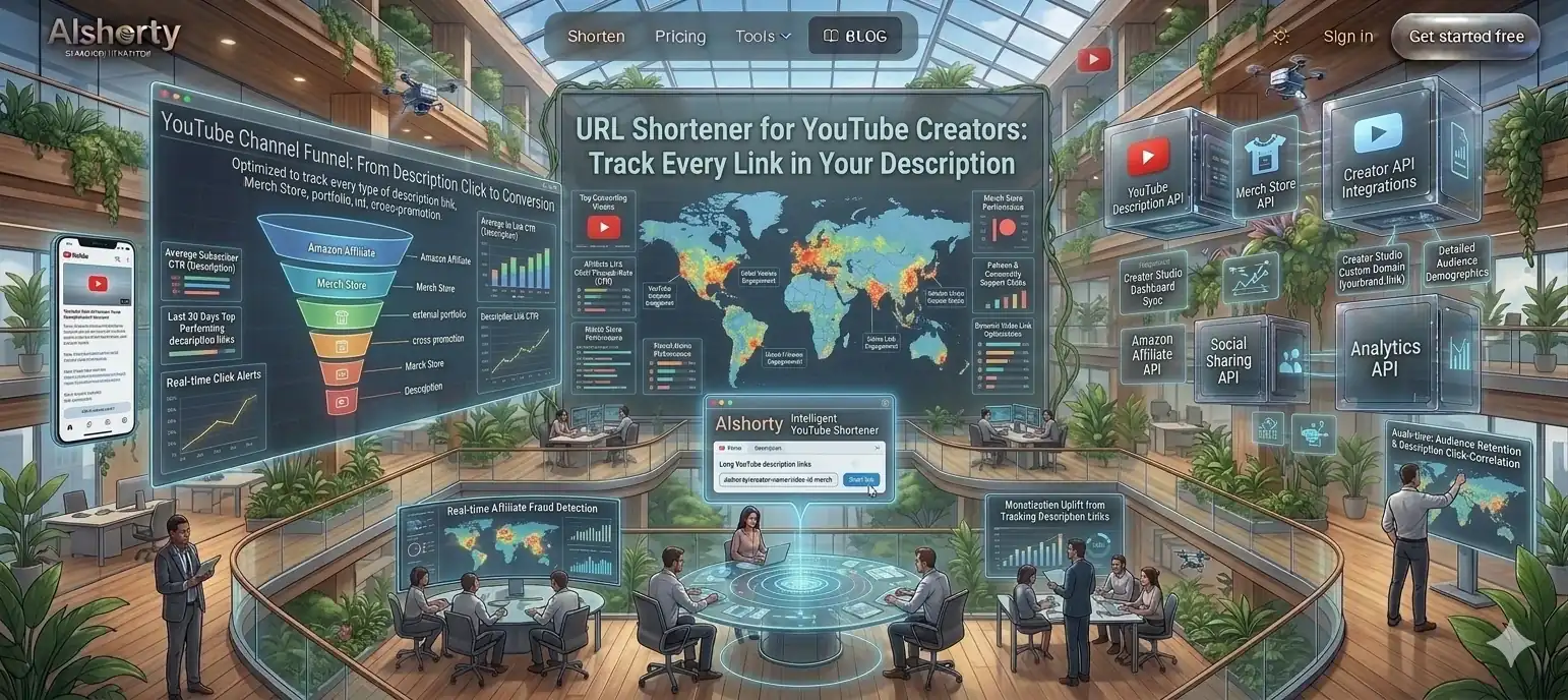 URL Shortener for YouTube Creators: Track Every Link in Your Description