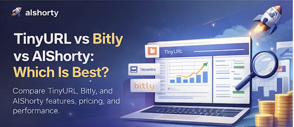 TinyURL vs Bitly vs Alshorty 2026: Honest Comparison